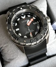 Citizen Promaster Automatic Sapphire Super Titanium Black Dial Watch NB6004-08E