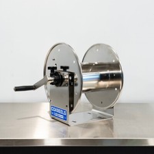 Cox Custom High Pressure Hose Reel Stainless Steel  Hand Crank  Up To 100'
