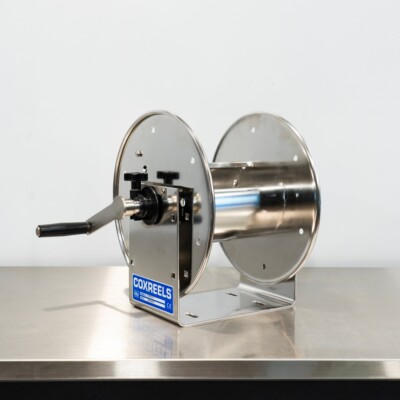 #ad #ad Cox Custom High Pressure Hose Reel Stainless Steel Hand Crank Up To 100#x27; $769.00