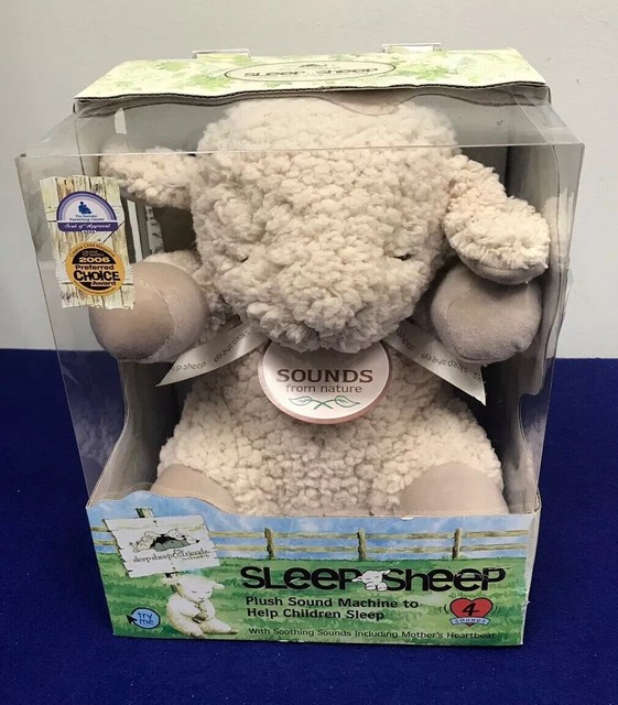 baby sheep sleep toy