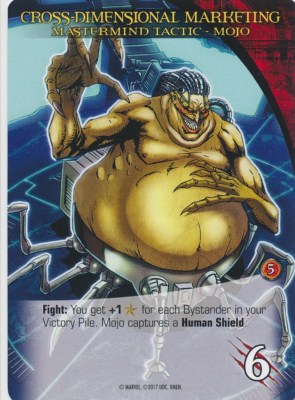 MOJO Upper Deck Marvel Legendary X-MEN MASTERMIND TACTIC CROSS