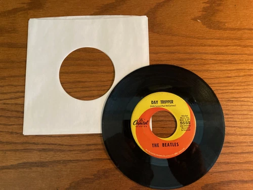 THE BEATLES We Can Work It Out / Day Tripper CAPITOL 5555 VG 45rpm 7" 1965
