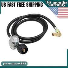 5FT Gas Propane Regulator Hose QCC1 Type Fitting Adapter for Blackstone 17"&22''