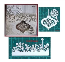 Christmas Bell Metal Cutting Dies Scrapbooking Paper Crafts Embossing Stencils