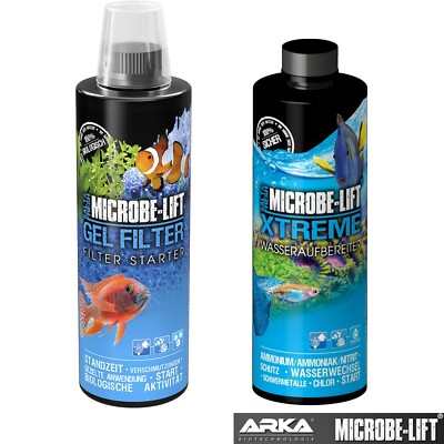 (37,00  / L) ARKA MICROBE-LIFT GEL FILTER + XTREME je 473ml Wasseraufbereiter #