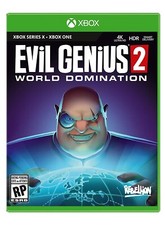 EVIL GENIUS 2 WORLD DOMINATION - Xbox Series X, Brand New