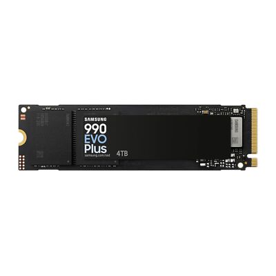NEW SAMSUNG 990 EVO Plus SSD 4TB PCIe Gen 4x4 Gen 5x2 M.2 2280 MZ-V9S4T0B/AM