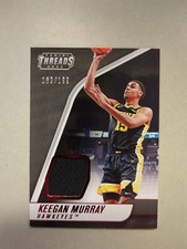 Keegan Murray 2022 Chronicles Threads Draft Picks Patch Red /199 RC SP #TH-KMU
