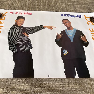 154 1988 Will Smith Fresh Prince DJ Jazzy Jeff Record Store Promo