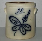 RED WING SALT GLAZE 20 GAL MINIATURE CROCK COLLECTOR'S SOCIETY 29th ANNIVERSARY