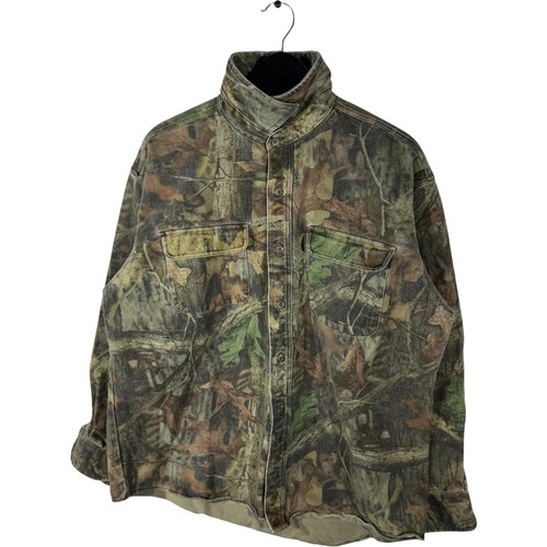 Cabelas Real Tree Camo Button Down Light Jacket - Picture 3 of 7