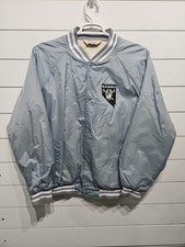 Vtg LA Las Vegas Oakland Raiders NFL Football Varsity Jacket Letterman Mens XL
