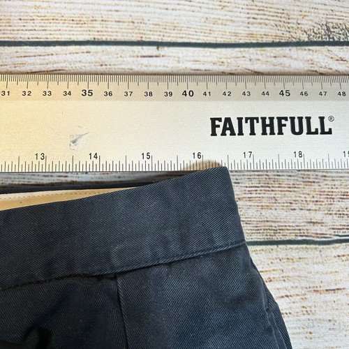 Polo Ralph Lauren Mens Chinos 33W 32L Navy Blue Ethan Cotton Trousers Pants - Picture 8 of 19