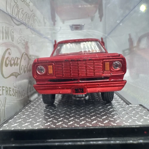 M2 Machines Chase /750 Coca Cola 1978 Dodge Adventurer 150 Custom Pickup - Picture 2 of 8