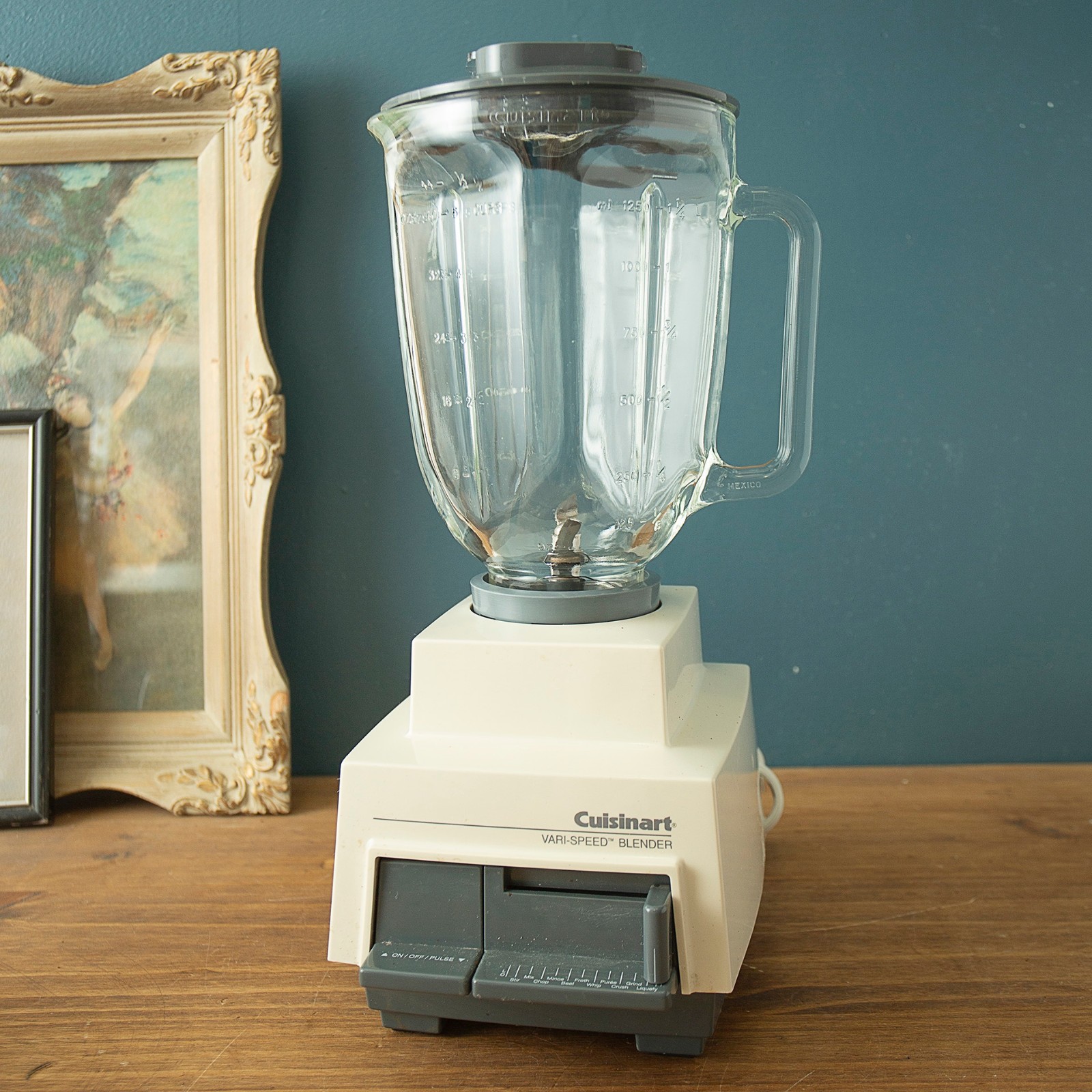Cuisinart Vari-Speed Blender Model CB-4 12 Speed Glass Jar