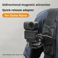 For Osmo Nano Magnetic Quick Release Mount Bracket Charging Base  Adapter B7S9