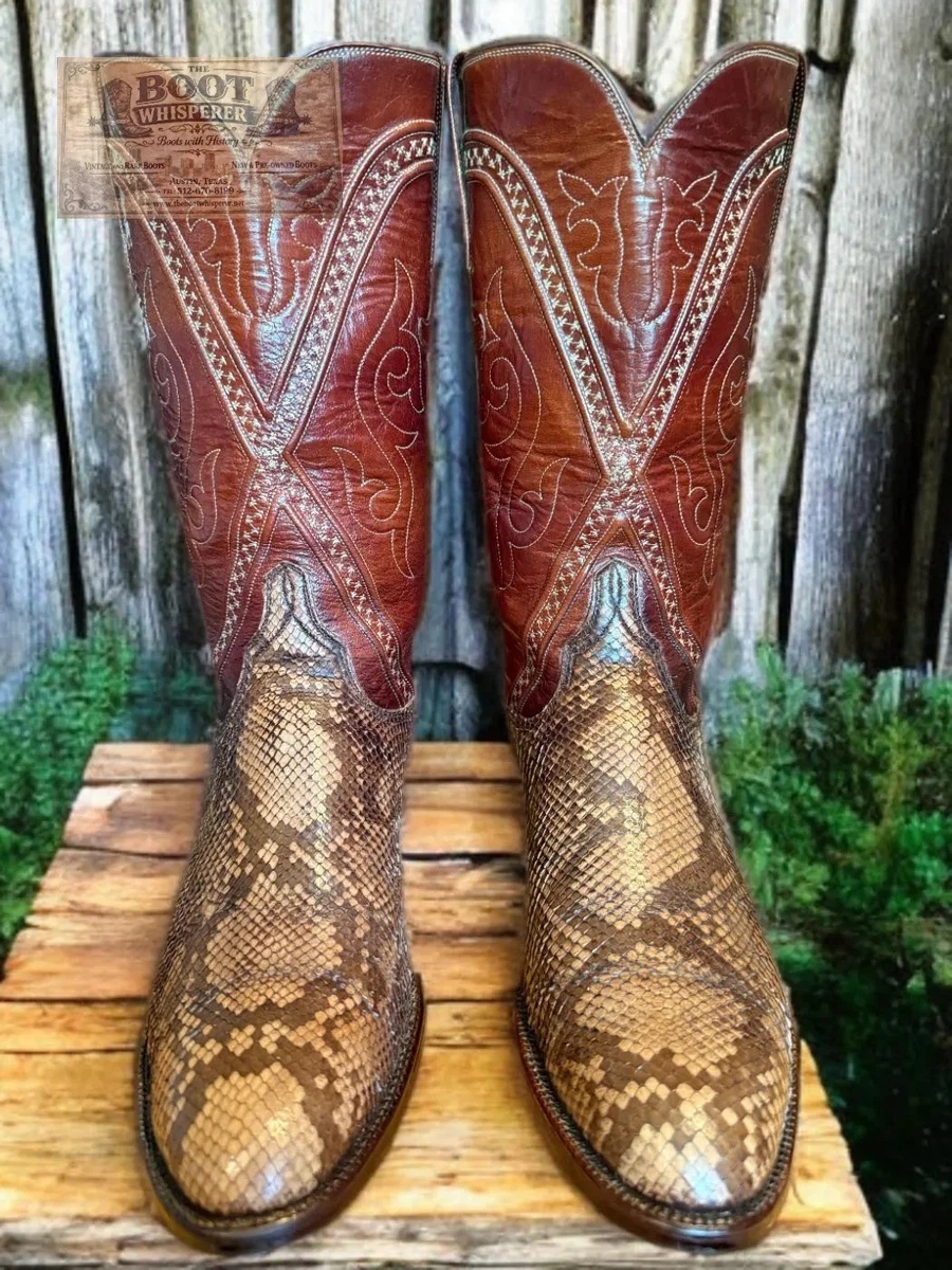lucchese python boots products for sale | eBay