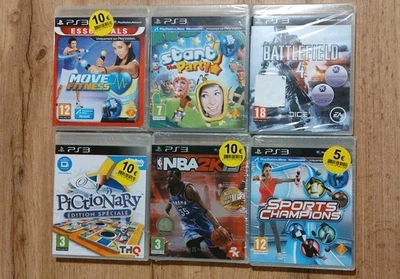 Lot 6 Jeux PS3 / Playstation 3 / Neufs sous Blisters - Photo 1/3