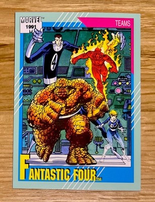 1991 IMPEL MARVEL CARD #150 FANTASTIC FOUR - MINT CARD!