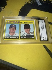 1967 Topps - 1967 Rookie Stars Dave Adlesh, Lee Bales #51 (RC) Graded 4.5