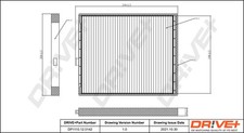 Dr!ve+ Innenraumfilter DP1110.12.0142 Partikelfilter für CHEVROLET AVEO KALOS