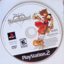 Kingdom Hearts RE Chain of Memories Playstation 2 Tested and Works