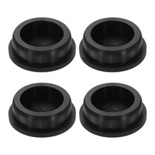 4 Pcs Black Plug Holes Rubber Button Plug fit 42mm/1.7" Hole