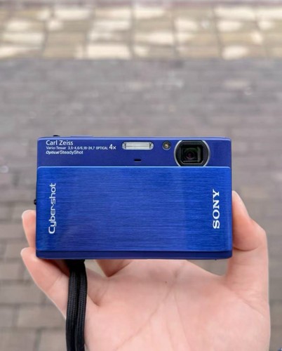Sony Cyber-shot DSC-TX1 10.2MP 4x Optical Zoom Digital Camera Blue English
