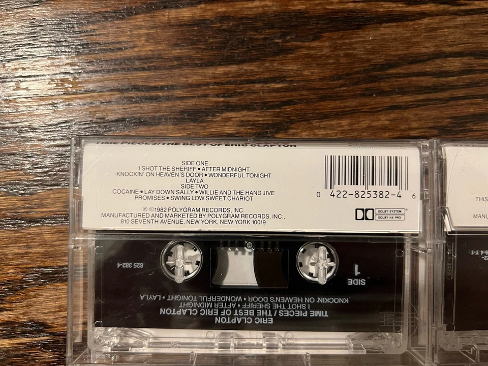 Best Of Eric Clapton + Best Of Cream 2 Cassettes *Very Good* - Image 4 of 4