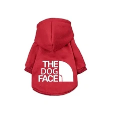 Dog Winter Hoodie, The Dog Face Coat Warm Dog Vest for Small Medium Large Dog