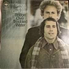 Simon And Garfunkel - Bridge Over Troubled Water CBS S63699 RE UK LP EX Vinyl