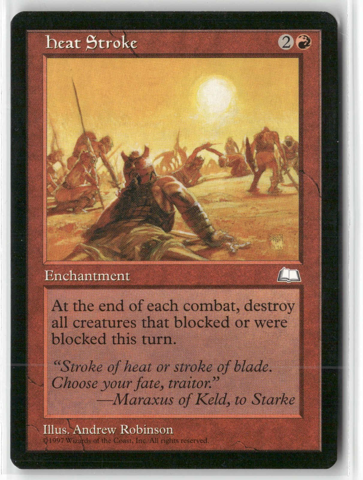 Heat Stroke Weatherlight MTG Magic The Gathering LP
