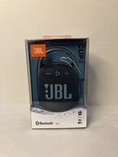 JBL Clip 4 Portable Bluetooth Speaker Blue IP67 Waterproof New Sealed