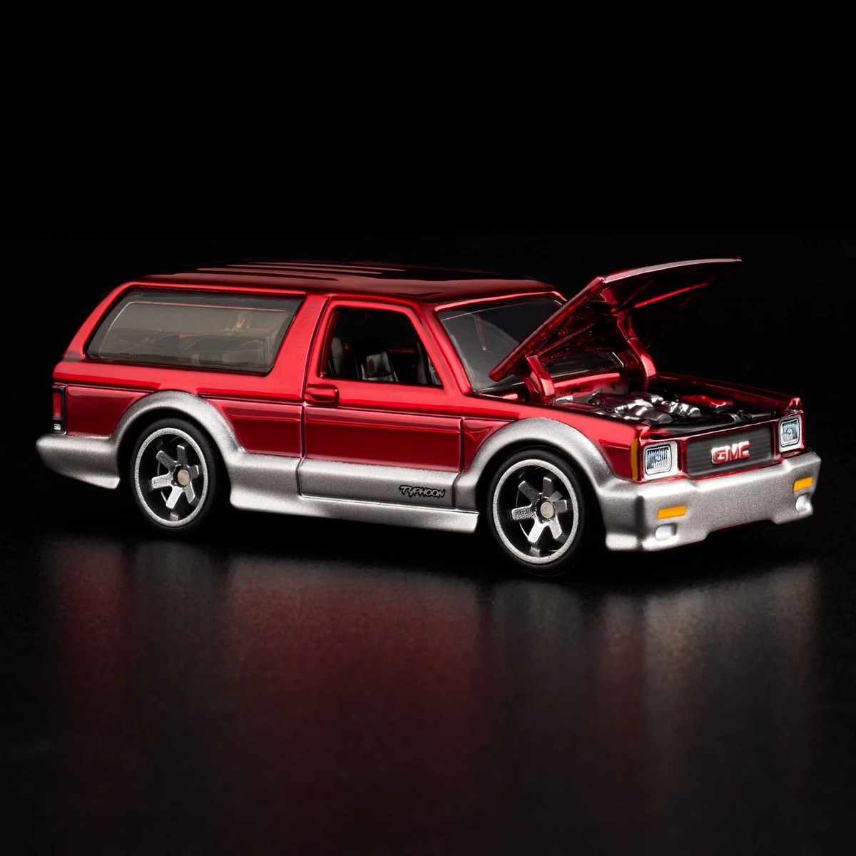 HotWheels 1992 GMC Typhoon レッド/ブラック NEW 2025 HOT WHEELS REDLINE 1992 GMC TYPHOON BLACK & RED LOT