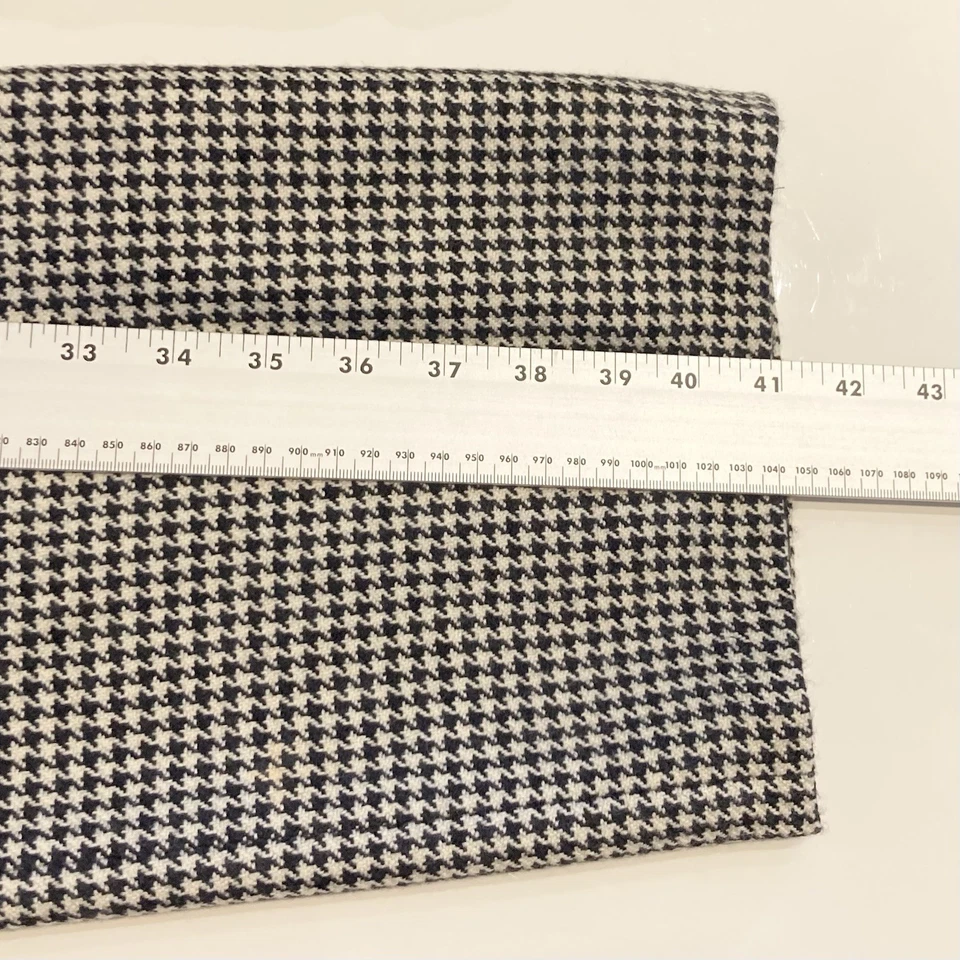 Pantalón Vintage Mag by Magaschoni Lana Pata de Gallo Talla 8 Carrera Trabajo Oficina Clase Foto 4 de 4