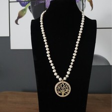 Handmade Pearl Necklace, Gemstone Jewelry , White Pearls for Every Occasion