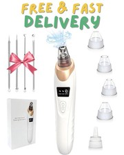 2025 Blackhead Remover Pore Vacuum,Facial Pore Cleaner-5 Suction Power,5 Probes