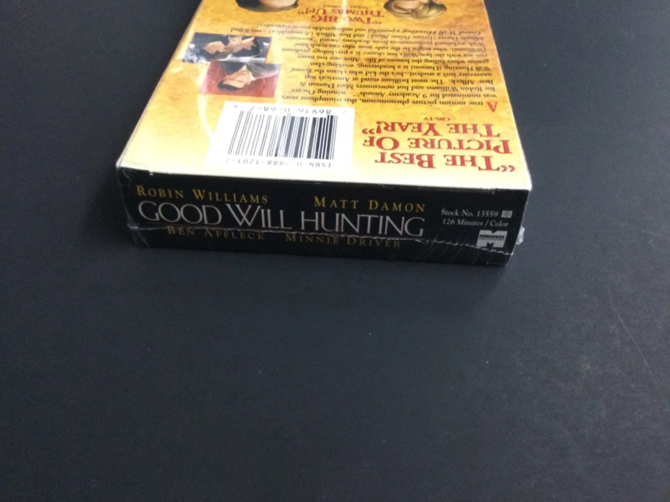Good Will Hunting (VHS) — Factory Sealed - Image 4 of 4