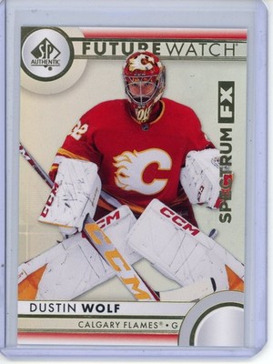 Dustin Wolf - 2023-24 SP Spectrum FX Future Watch Bounty Unscratched - #S-81