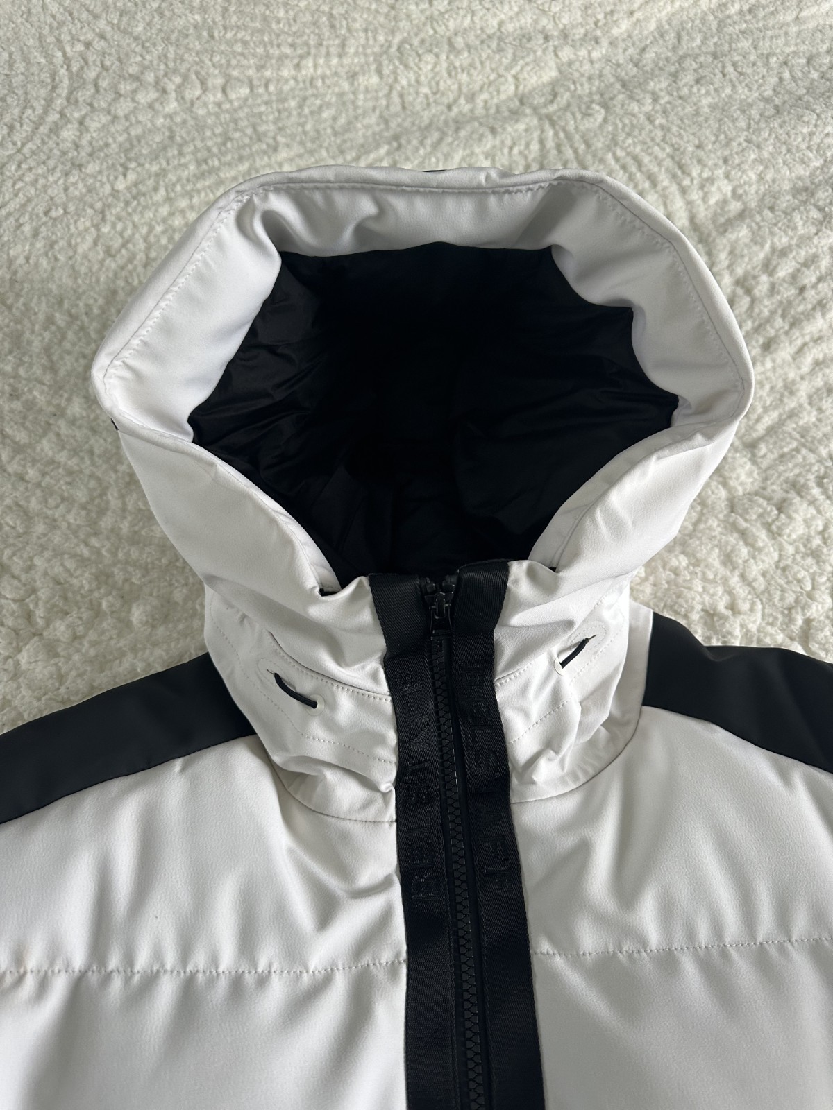 Belstaff Gyro 750 Down Men's Trekking Hiking Puffer White Jacket Size L 40 50 image 3