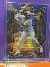 Jackson Chourio 2025 Panini Select Blue Prizm /99 Concourse #90 Brewers