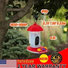 Outdoor Intelligent Video Bird Feeder,Smart Bird Feeder With Camera For With AI