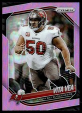2025 Prizm Pink Prizms Vita Vea Tampa Bay Buccaneers #123