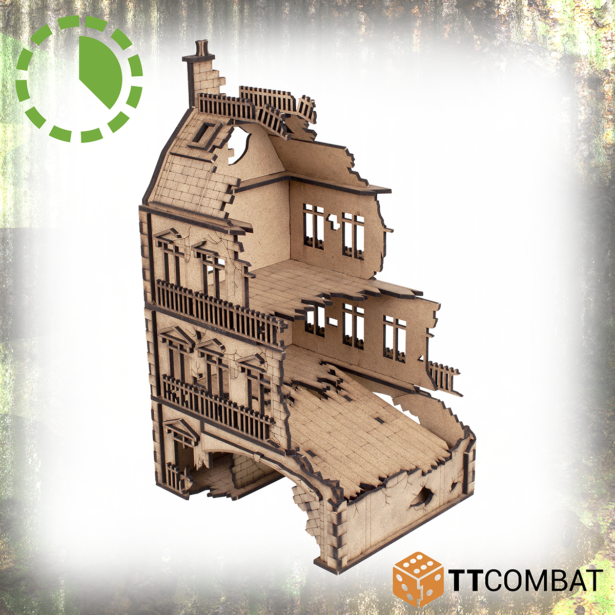 TTCombat BNIB City Rowhouse Arch Destroyed