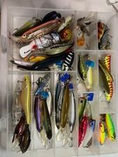 MegaBass, Evergreen, Hedon Hard Fishing Lures Bulk Set, Used, Various Colors