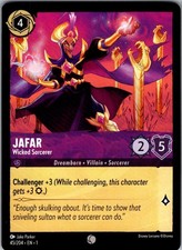 Jafar - Wicked Sorcerer The First Chapter 45/204 Common Lorcana Near Mint