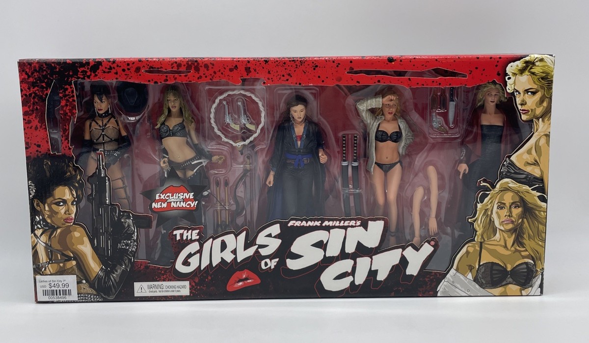 Frank Miller's The Girls of Sin City Action Figure Box Set : NECA