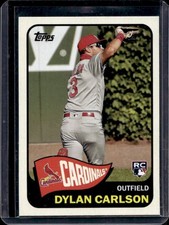 2021 Topps Dylan Carlson 1965 Redux RC Rookie #T65-45 Cardinals