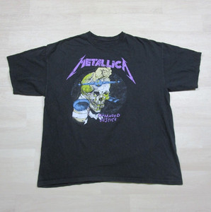 Metallica Damaged Justice Tour Shirt | eBay