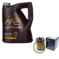 SCT Inspektionspaket 5L Mannol 5W-40 FüR Opel Corsa D 1.3 Cdti Combo Tour Fiat